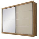 Ver imagem 4 de Guarda-Roupa com Espelho 2 Portas de Correr Verona Plus