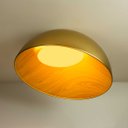 Ver imagem 3 de Plafon Tonia Meia Lua Ouro 50cm LED 36W Br Quente Fg007 Starlux St2397