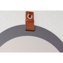 Ver imagem 3 de Espelheira de Banheiro Lua Parede Oval 60x60cm Cimento - Mgm