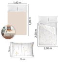 Ver imagem 5 de Jogo de Cama Casal Algodão 4 Peças 200 Fios Macio