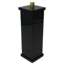 Ver imagem 1 de Porta Escova Decor Duo Gold Preto