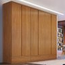 Guarda Roupa Casal 6 Portas Paris Bianchi Móveis: Nature - 1
