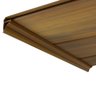 Meia Cana PVC 8mmx38mmx3,00m 5 UN Zapinplast - Imbuia - 4