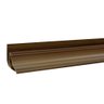 Meia Cana PVC 8mmx38mmx3,00m 5 UN Zapinplast - Imbuia - 3
