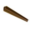 Meia Cana PVC 8mmx38mmx3,00m 5 UN Zapinplast - Imbuia - 1