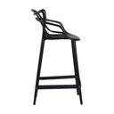 Ver imagem 4 de Banqueta Média Masters Allegra - 66 cm - Preto