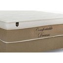 Ver imagem 2 de Conjunto Box Baú King: Colchão Molas Luckspuma Ensacadas + Base Crc Suede Clean(193x203)