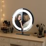 Espelho Bancada Redondo 60cm com 2 Leds Touch Reduna - 1