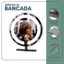 Ver imagem 6 de Espelho Bancada Redondo 60cm com 2 Leds Touch Reduna