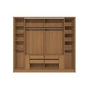 Ver imagem 6 de Guarda Roupa Casal 6 Portas e 4 Gavetas T581 Canela - Kappesberg