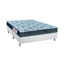 Ver imagem 1 de Cama Box Casal: Colchão Espuma D45 Orthoflex Comfortpedic Line + Base CRC Courano White(138x188)
