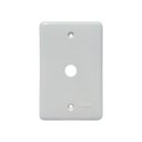 Ver imagem 1 de Kit 6 Placa com Furo Central Cabo com Conector Antena Branca