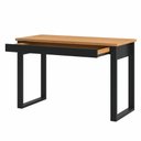 Ver imagem 5 de Kit Mesa Escrivaninha com Gaveta e Estante Nicho 100% Mdf