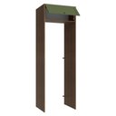 Ver imagem 5 de Porta-geladeira 73 Cm 1 Porta Basculante Rustic/verde Vik Madesa