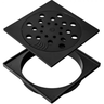 Porta Grelha 10x10 Abs Preto para Ralo Quadrado Caixilho Box - 5