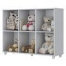 Quarto Infantil com Guarda-Roupa 3 Portas Berço Mini Cama e Organizador Mariana Espresso Móveis - 12