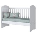 Ver mais imagens de Quarto Infantil com Guarda-Roupa 3 Portas Berço Mini Cama e Organizador Mariana Espresso Móveis