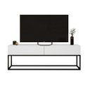 Ver imagem 2 de Rack Eros Estilo Industrial 140cm Sala Estar