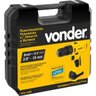 Parafusadeira  Furadeira c/ Impacto a Bateria Bivolt - 12V - PFV120i - Vonder - 2