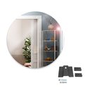 Ver imagem 3 de Espelho de Vidro 40cm Redondo Decorativo Banheiro Sala