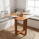 Ver imagem 1 de Mesa de Jantar para Apartamento Isis Moderna 100cm Tampo Laminado