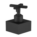 Ver imagem 3 de Acabamento para Registro Banheiro 1.1/4 1.1/2 50mm Cruzeta Quadrado Preto Fosco Chuveiro Padrão Doco