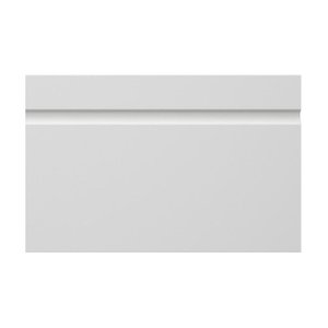 Rodapé de mdf Durafloor Easy Branco Polar 8cm x 18mm x 2,1m