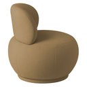 Ver imagem 5 de Poltrona Orgânica Aisha Base Fixa Bouclé Camel - Nexta Casa