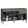 Balcão de Pia Line 150 Cm Gris - Kits Paraná - 2
