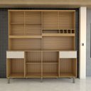 Ver imagem 6 de Cozinha Compacta Castilla 8 Portas 2 Gavetas 100% Mdf Amêndoa/off White - Panorama Móveis