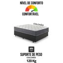 Ver mais imagens de Base Box Baú Casal 138x188 Linho com Colchão Relax Fresh Molas Ensacadas