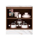 Ver imagem 3 de Balcao Pisa 2 Portas com Tampo 0,80m Poliman Moveis