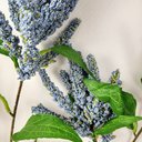 Ver imagem 3 de Flor Artificial Astilbe Azul 96x23cm Planta Artificial
