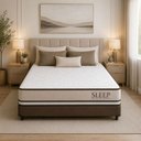 Ver imagem 1 de Colchão Viúva Life Sleep Ii Espuma D28 128x188x25cm Bege