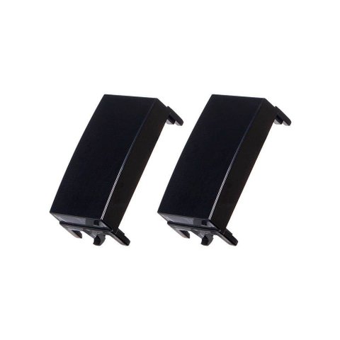 Módulo Cego Margirius Sleek 2 Unidades Preto Ebony