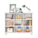 Ver mais imagens de Quarto para Gêmeos com 2 Berços Mini Cama, Guarda-Roupa e Organizador Soninho Espresso Móveis Branco