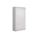 Ver imagem 4 de Quarto para Gêmeos com 2 Berços Mini Cama, Guarda-Roupa e Organizador Soninho Espresso Móveis Branco