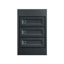 Ver imagem 1 de Dimmer Triplo S.Touch 0-10V 4x2 Bivolt Preto Stella Policarbonato