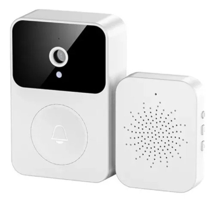 Ultra Campainha Câmera Hd Wifi S/fio Inteligente Interfone | MadeiraMadeira