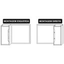 Ver imagem 6 de Espelheira Reversivel para Banheiro 1 Porta Bn3645 Branca Tecno Mobili