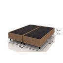 Ver imagem 2 de Base Box Bipartida Plumatex Universal Bege 159x198x30
