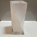 Ver imagem 5 de Vaso Decorativo Enfeite Casa Vidro 28x11x11cm Branco