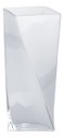 Ver imagem 1 de Vaso Decorativo Enfeite Casa Vidro 28x11x11cm Branco