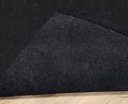 Ver imagem 4 de Tapete Carpete Simples Aveludado 2,00x3,00 Borda sem Costura Preto Mescla