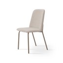 Ver imagem 6 de Conjunto para Sala de Jantar com 4 Cadeiras Dora Bege/Champagne/Off White