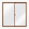 Janela de alumínio 02 folhas Amadeirado Classic - 120X120 - 3