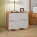 Ver imagem 1 de Mesa de Cabeceira Easy Like Amendoa Clean/Off White