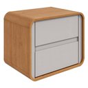 Ver imagem 2 de Mesa de Cabeceira Easy Like Amendoa Clean/off White