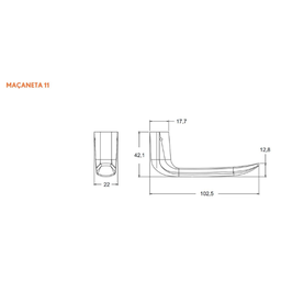 Maçaneta 11 Stam - 3