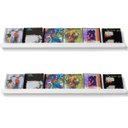 Ver imagem 2 de 2 Prateleira para CDs DVDs coleção MDF 2 peças 90x5